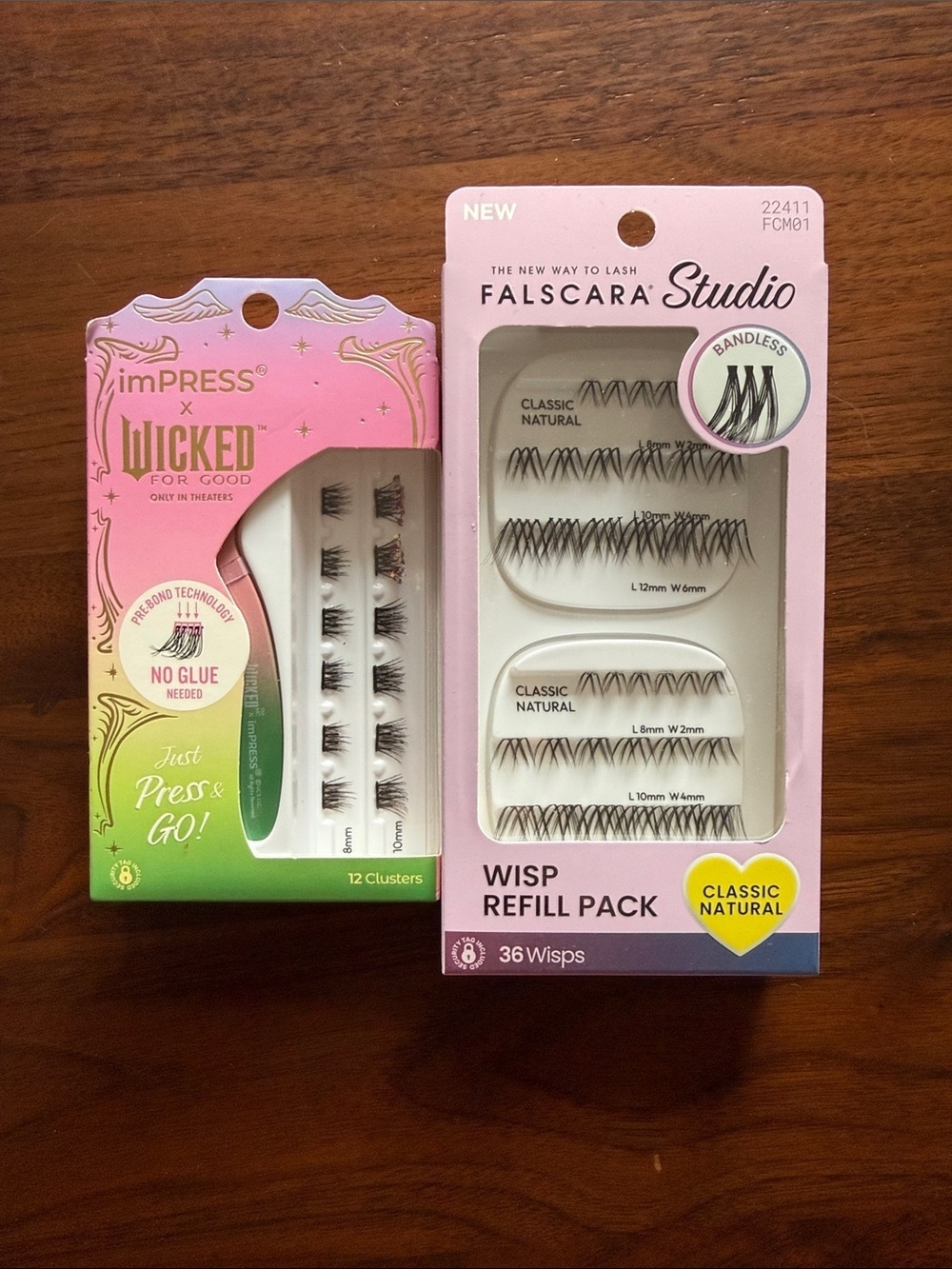 IMPRESS x WICKED & Falscara Studio Wisp Lash Refill Duo - new!